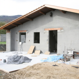 Surélévation de maison pour création d'un espace de lecture Macouria